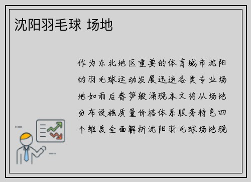 沈阳羽毛球 场地